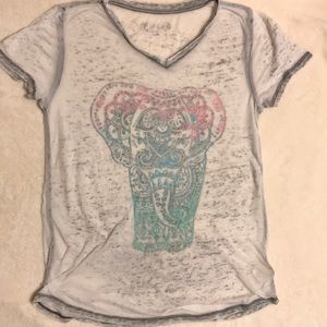Mudd Tops - Distressed Tee Mudd Tops - Distressed Tee